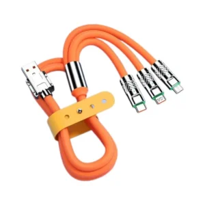 کابل شارژ 120W سه کاره فست شارژ