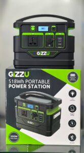 پاور استیشن قابل حمل GIZZU مدل GPS500