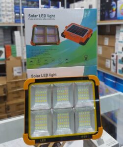 چراغ شارژی ال ای دی خورشیدی