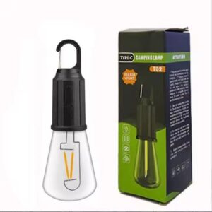 لامپ شارژی کمپینگ قلاب دار مدل T02