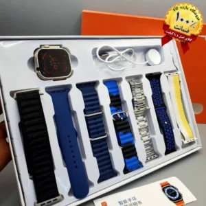 ساعت و اپل واچ هفت دستبند فلزی مدل SMART - 3