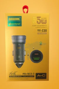 شارژر فندکی مدل YY-C30 - 5