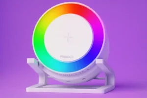 خرید اسپیکر و شارژر وایرلس 4 کاره مدل RSK-W28 - داوکو