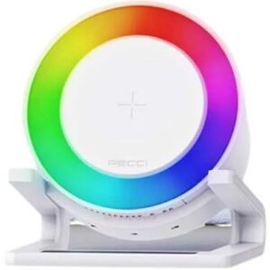 اسپیکر و شارژر وایرلس 4 کاره مدل RSK-W28 - داوکو